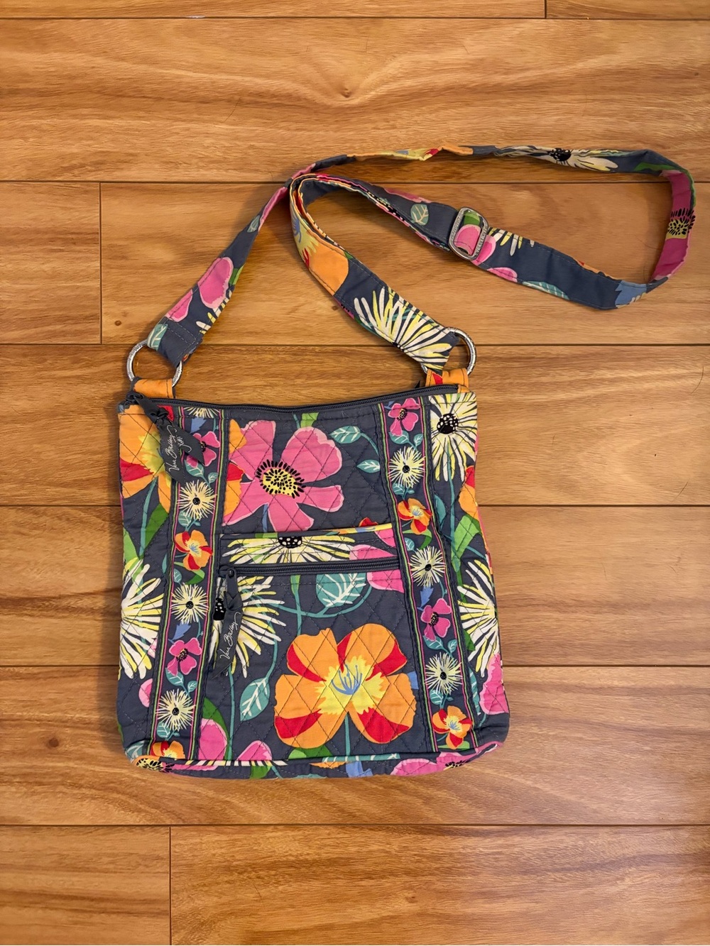 Vera Bradley Jazzy Blooms Crossbody